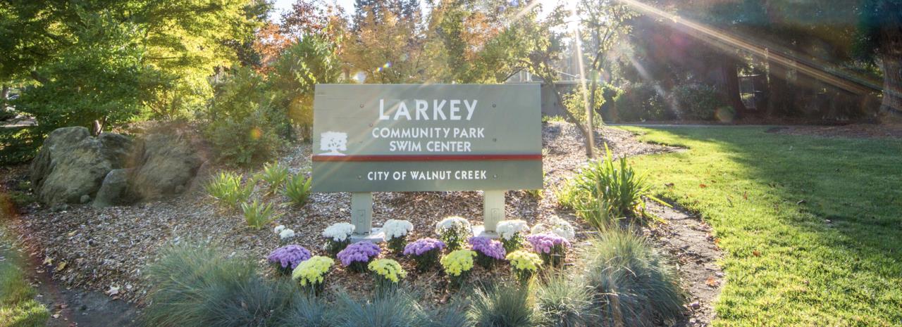 Larkey Park Sign